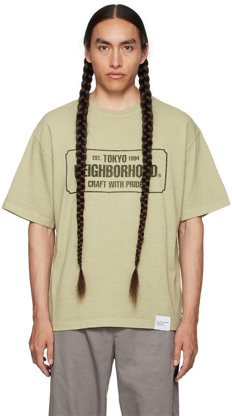 Photo: Neighborhood Green Sulfur Dye T-Shirt