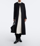 Aeyde Theo leather and suede knee-high boots