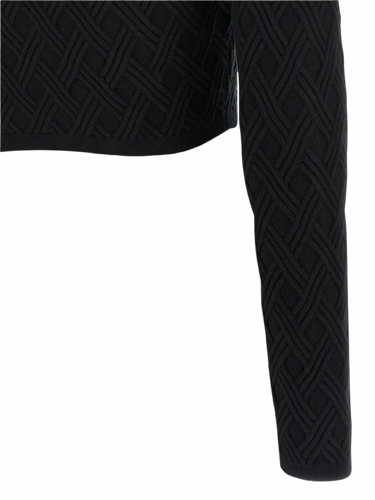 Elisabetta Franchi Jewel Zip Puller Cardigan