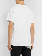 Nike - Logo-Embroidered Cotton-Jersey T-Shirt - White