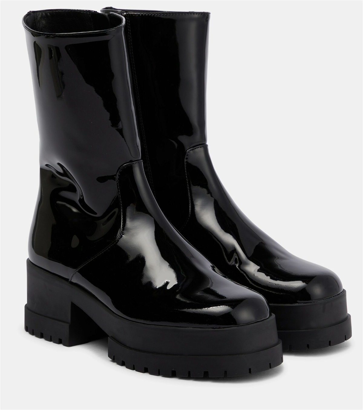 Clergerie - Wilmer patent leather ankle boots Clergerie