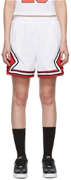 Nike Jordan White Essentials Diamond Shorts