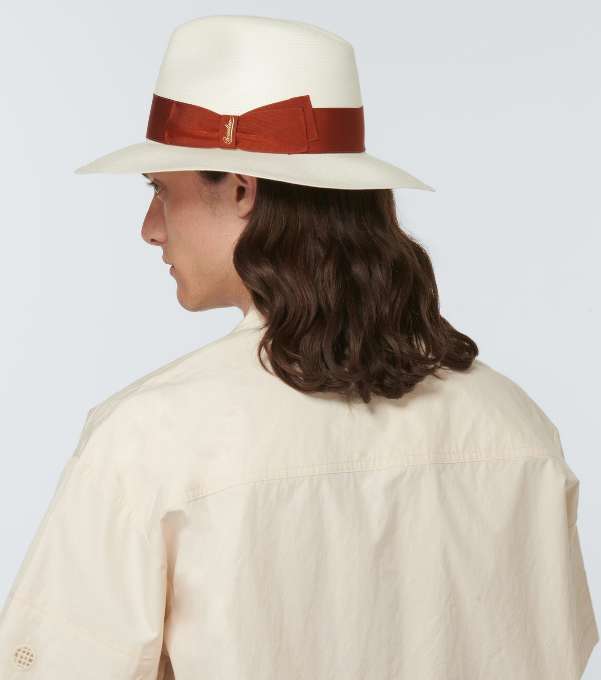 ストローハット BORSALINO MONICA STRAW PANAMA HAT Borsalino - Monica straw Panama hat Borsalino
