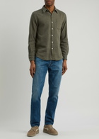 Colorful Standard Flannel Shirt Olive