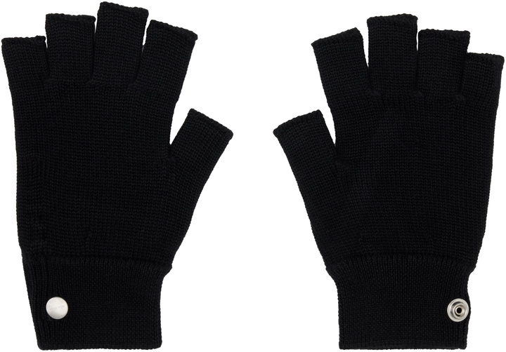 Photo: Rick Owens Black Concordians Fingerless Gloves