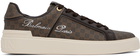 Balmain Brown B-Court Sneakers