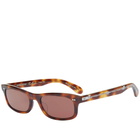 Oliver Peoples x Fai Khadra Sunglasses in Dark Mahogany/Burgundy