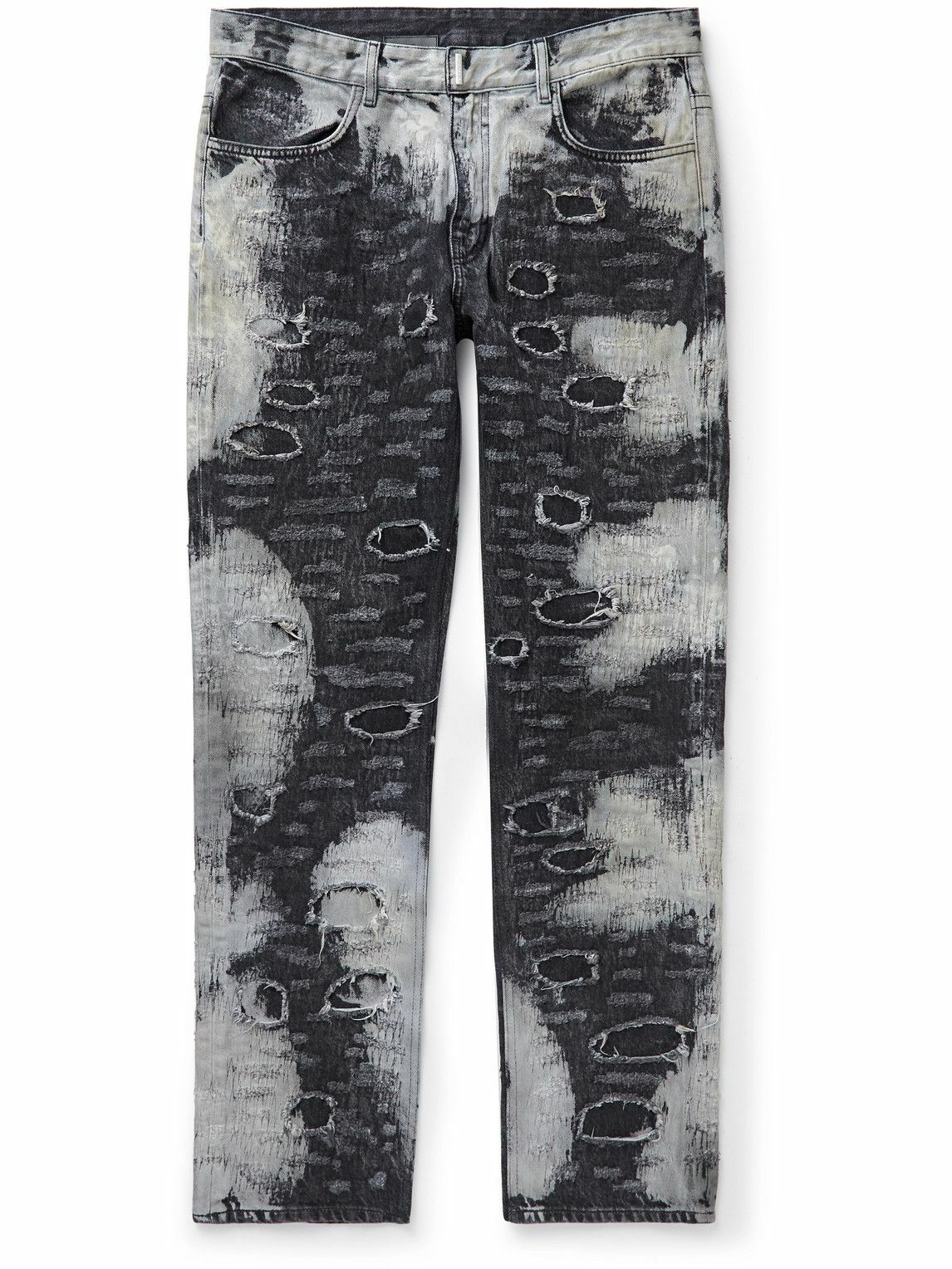 Saint laurent bleached store jeans