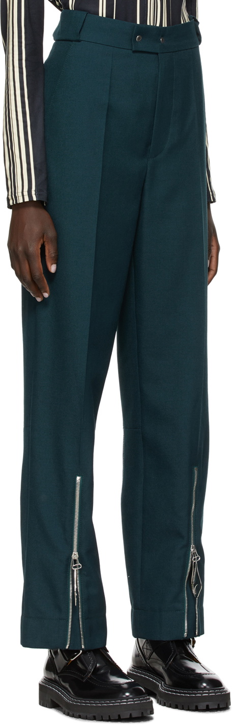 Namacheko Green Landau Trousers Namacheko