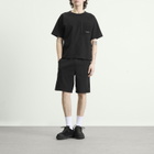 Purple Mountain Observatory Men's Waffle T-Shirt in Black