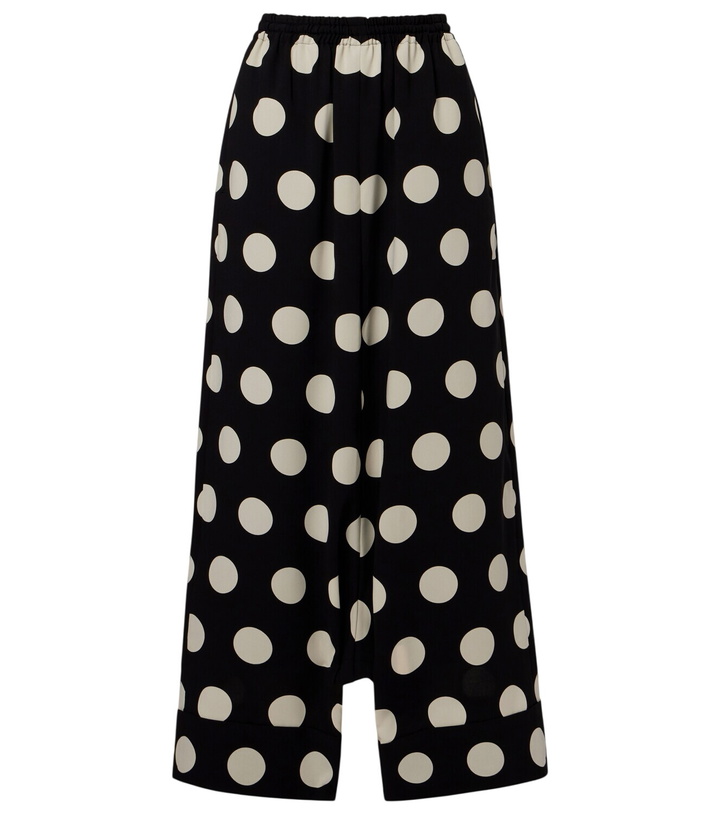 Photo: Junya Watanabe Polka-dot wide-leg pants