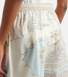 Tory Burch Printed cotton shorts