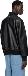 MACKAGE Black & Khaki Easton-SA Reversible Leather Jacket