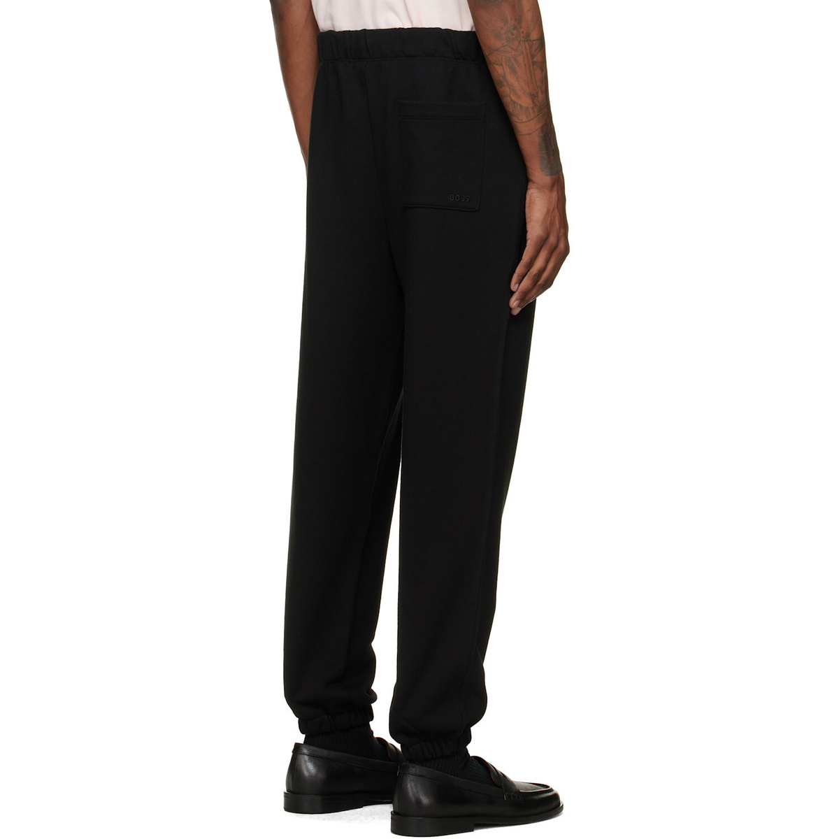 BOSS Black Drawstring Sweatpants