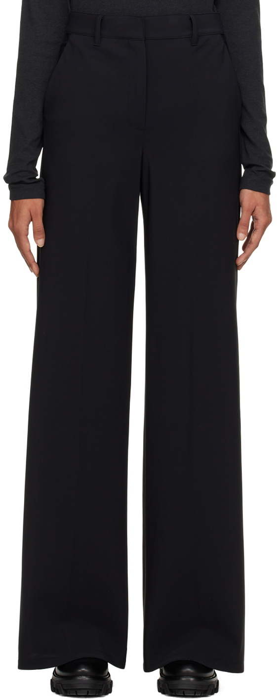 16357 Black Wide Leg Trousers