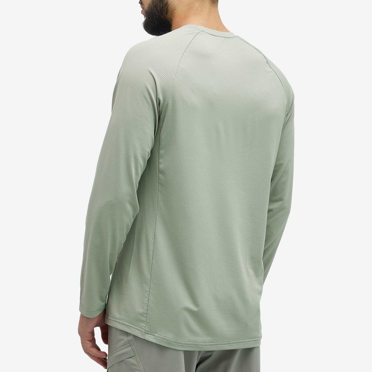 CAYL Men's Logo Air Long Sleeve T-Shirt in Stone