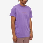 Maharishi Men's MILTYPE Embroidery Logo T-Shirt in Purple