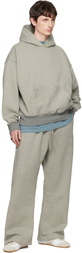 Fear of God ESSENTIALS Gray Signature Classic Hoodie