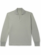 Stòffa - Cotton-Piqué Polo Shirt - Gray