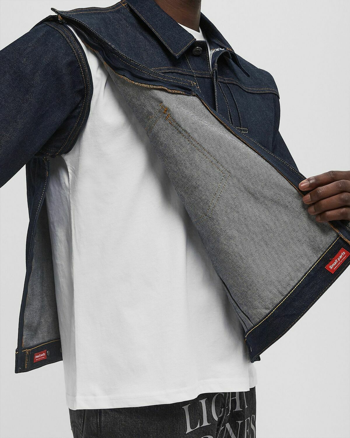 Levis X UNDERCOVER PINNACLE TRUCKER Blue Mens Denim Jacket Levis