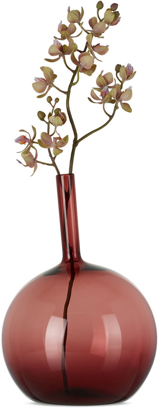Photo: Nate Cotterman Purple Large Round Tilt Vase