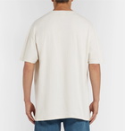 Vetements - Printed Cotton-Jersey T-Shirt - Men - Cream