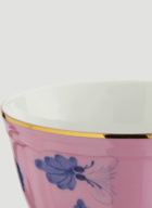 Set of Two Oriente Italiano Teacup in Pink