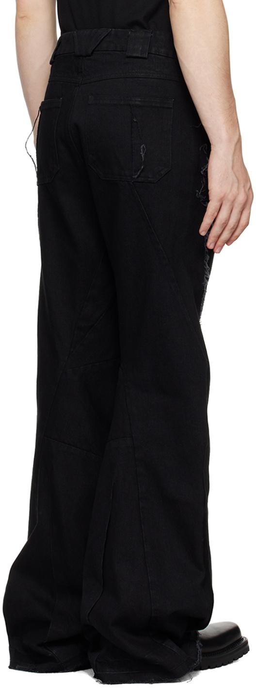 CMMAWEAR Black Articulated Jeans 