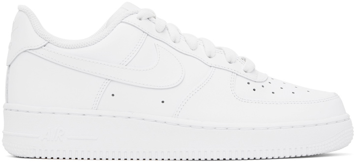 Photo: Nike White Air Force 1 '07 Sneakers