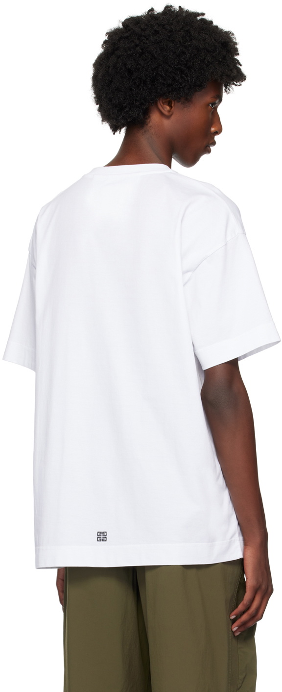 Givenchy ホワイト Flowers Tシャツ Givenchy White Flowers T-Shirt Givenchy