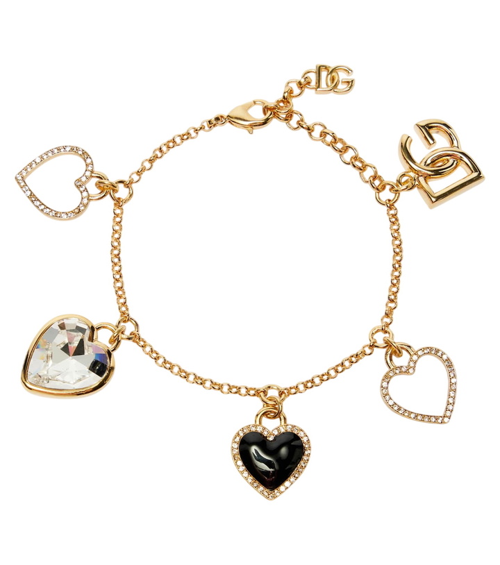 Photo: Dolce&Gabbana DG embellished charm bracelet