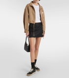 Prada Downtown leather low-top sneakers