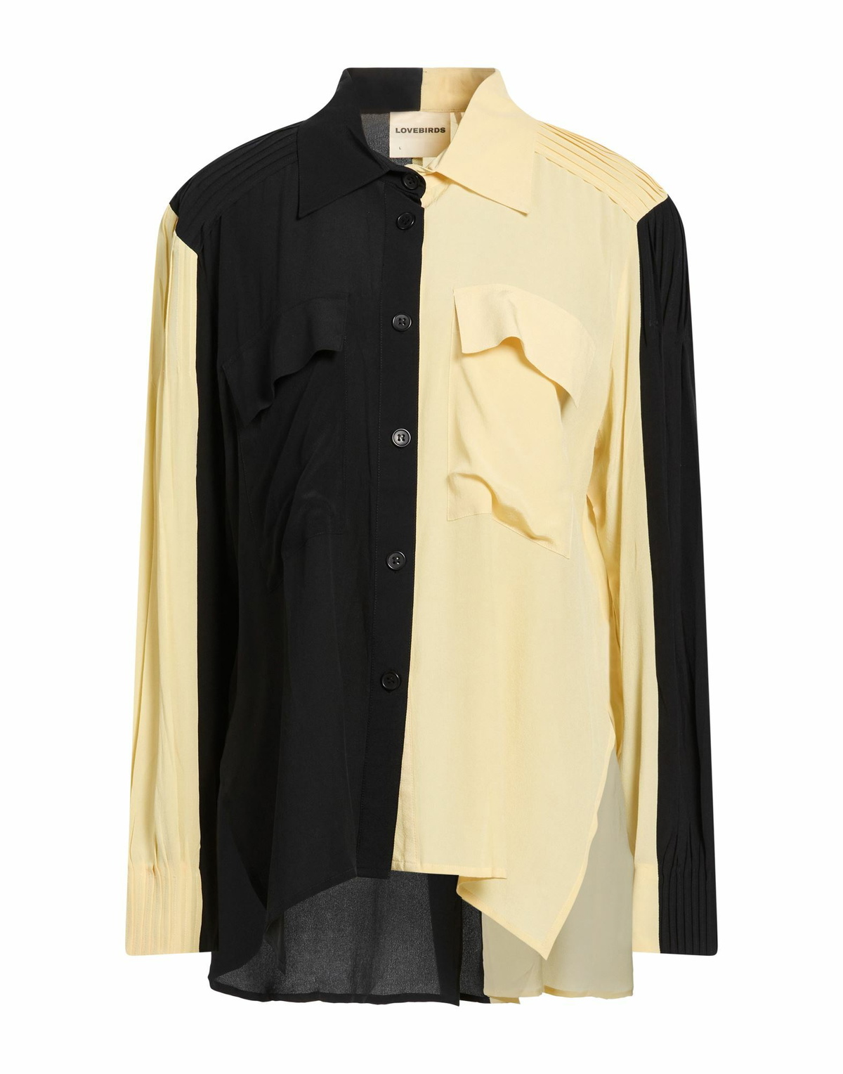 Lovebirds Womens Shirt in Black