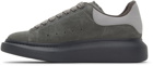 Alexander McQueen Gray Oversized Sneakers