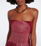 Johanna Ortiz Exploring Textures linen maxi dress