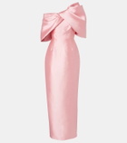 Solace London Davina satin cocktail dress