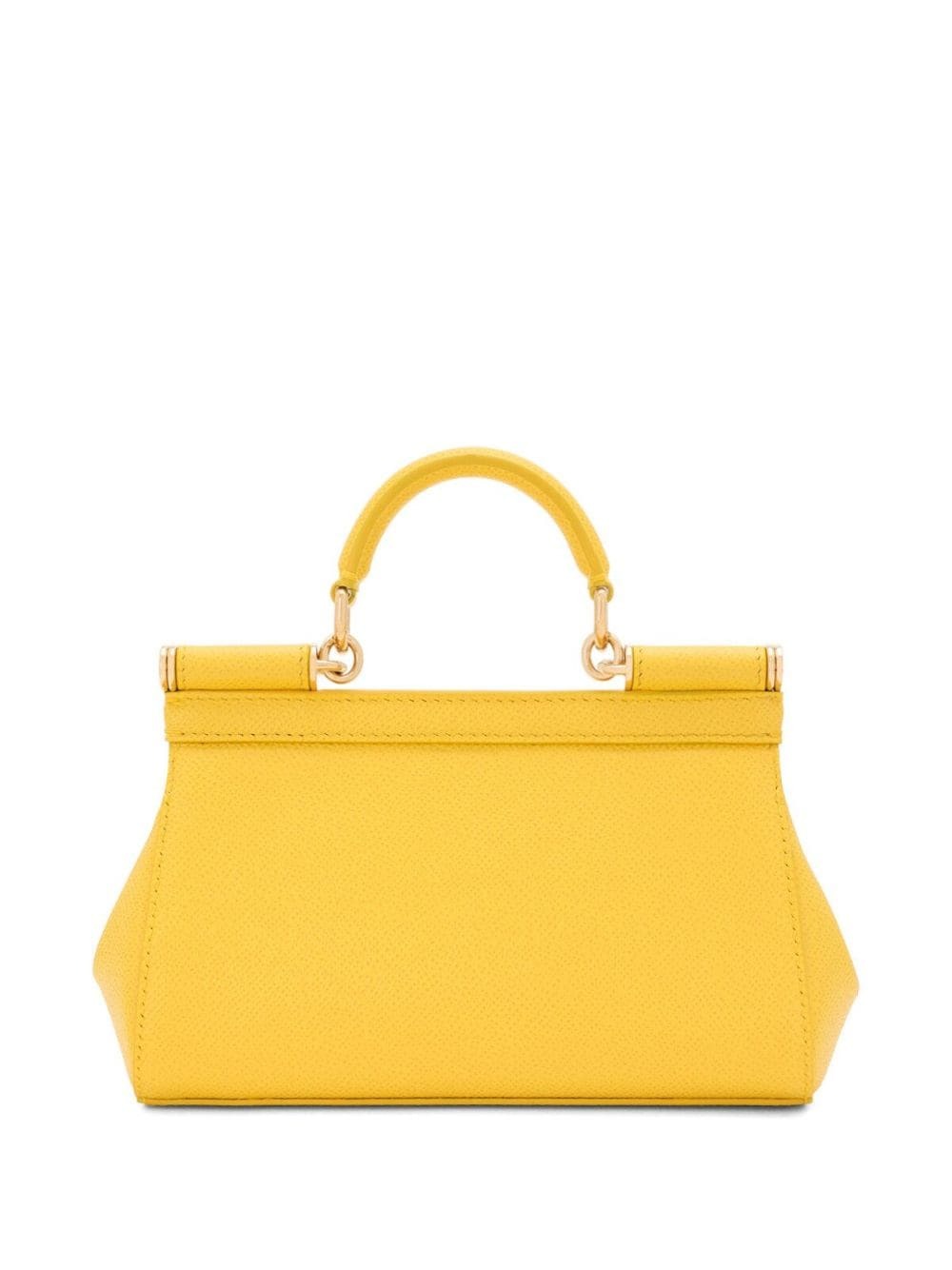 Dolce & Gabbana Small Sicily Handbag In Yellow