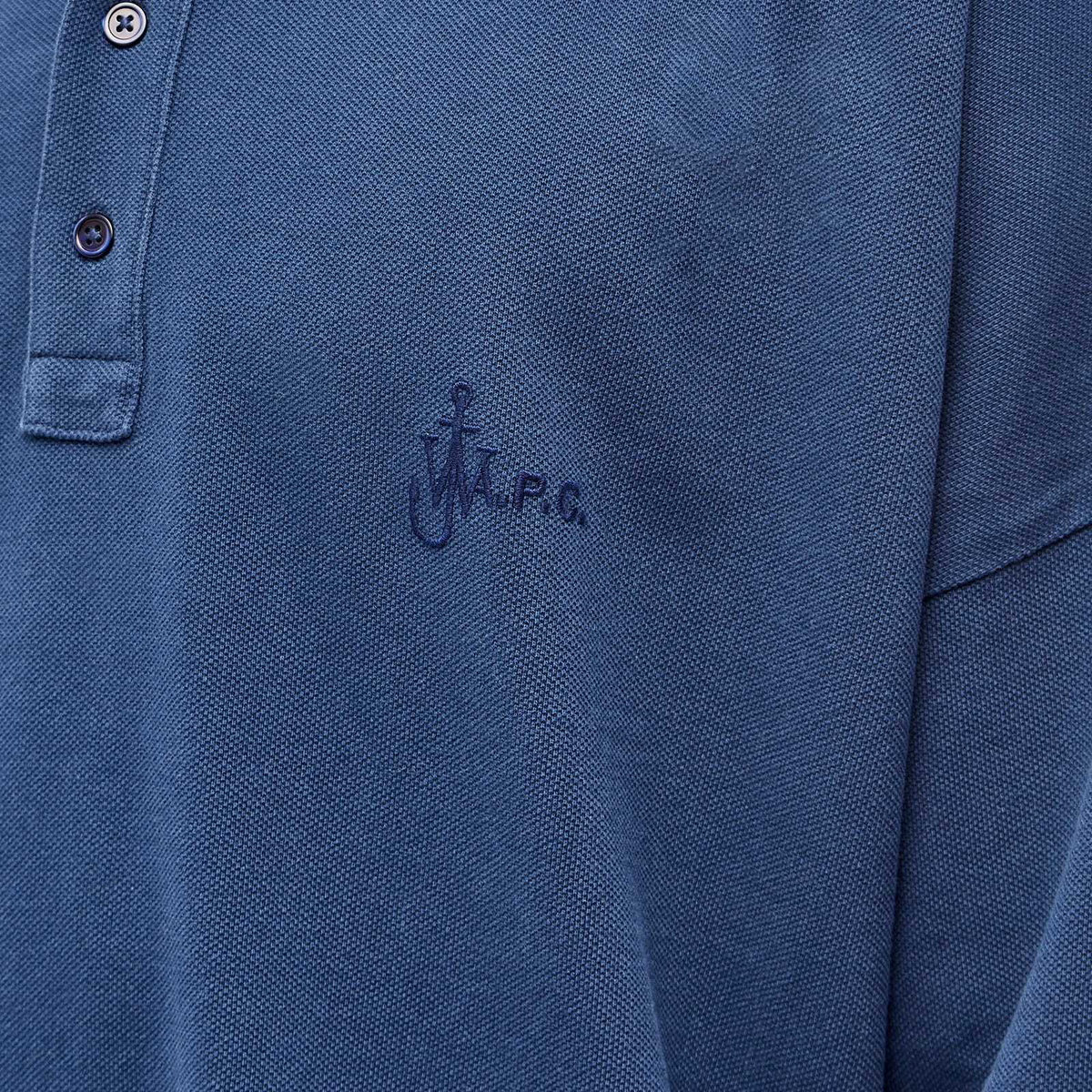 A.P.C×JW Anderson Murray ポロシャツ A.P.C. Men's x JW Anderson Murray Oversized Pique Polo Shirt