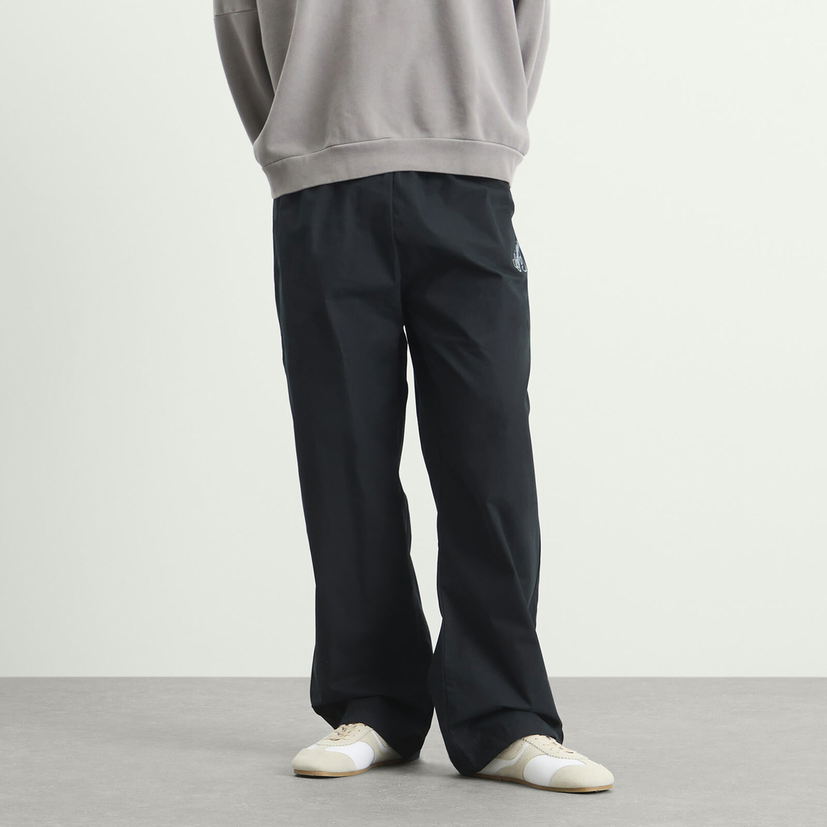 Willy Chavarria Men's Ruff Rider Track Pant in Black