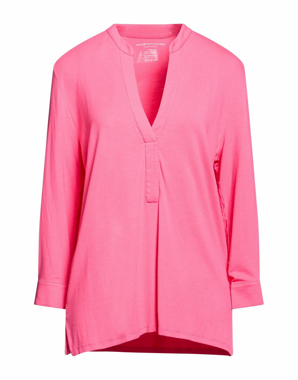 Majestic Filatures Womens T-shirt Fuchsia
