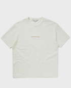 Calvin Klein Jeans City Grid Ss Tee White - Mens - Shortsleeves