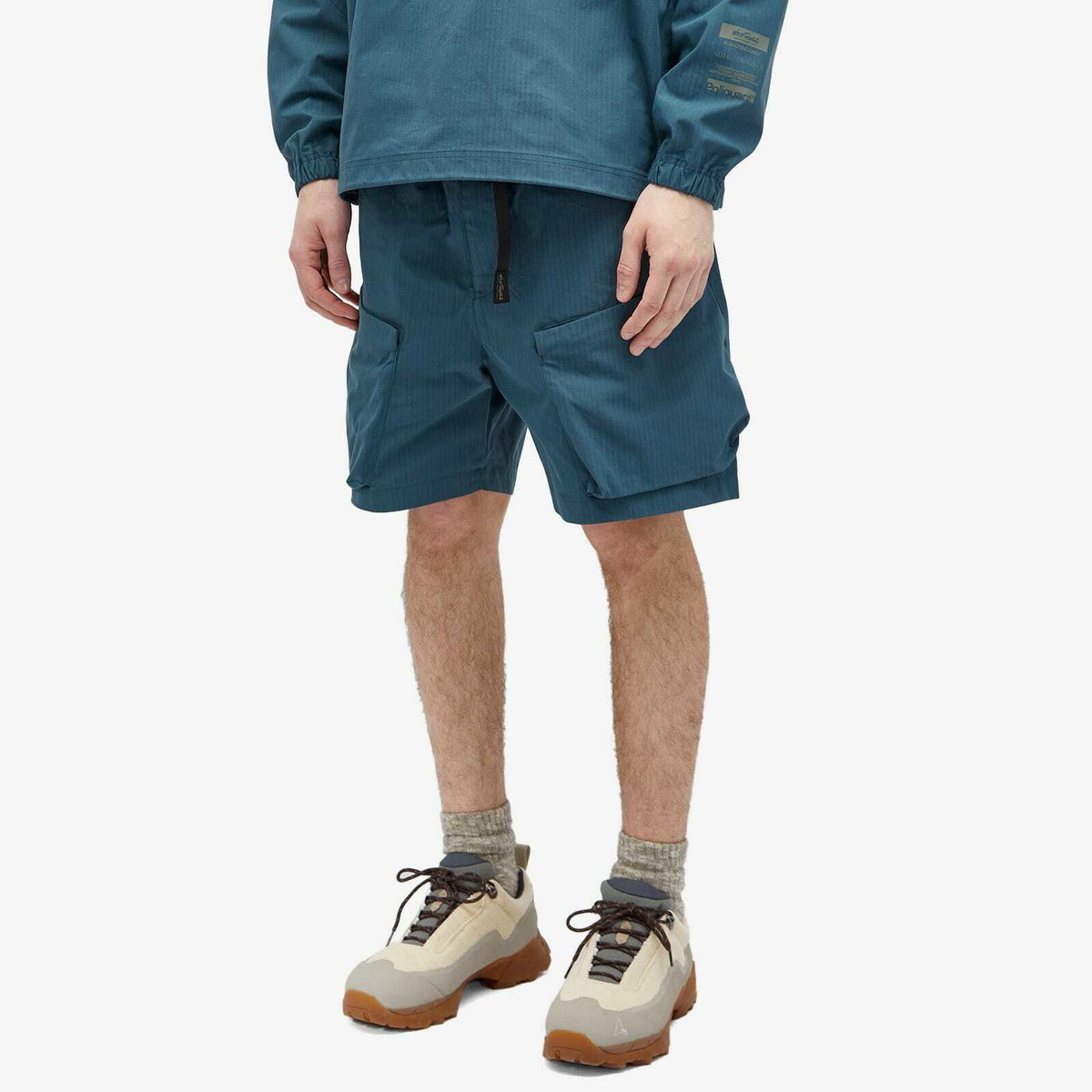 Poliquant Men's x Wildthings Common Uniform Solotex® Trousers in Silver Navy