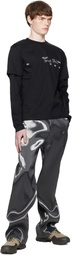 HELIOT EMIL Black Fulgens Longsleeve T-shirt