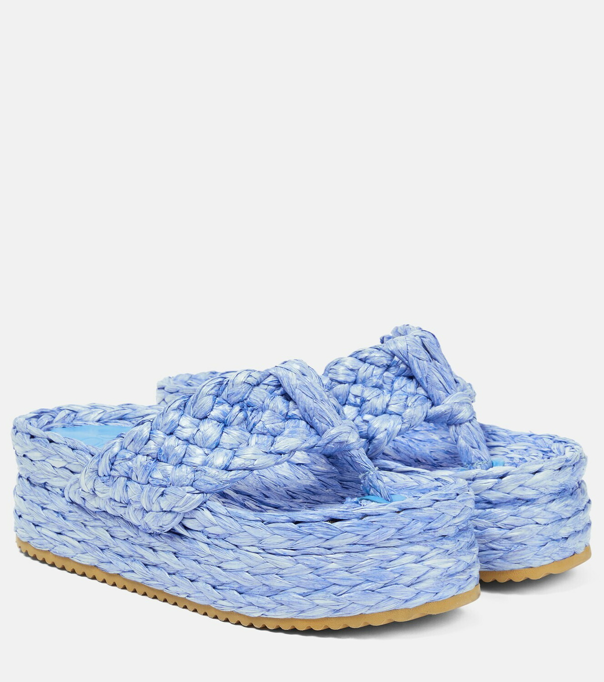 Dodo Bar Or Platform raffia sandals Dodo Bar Or