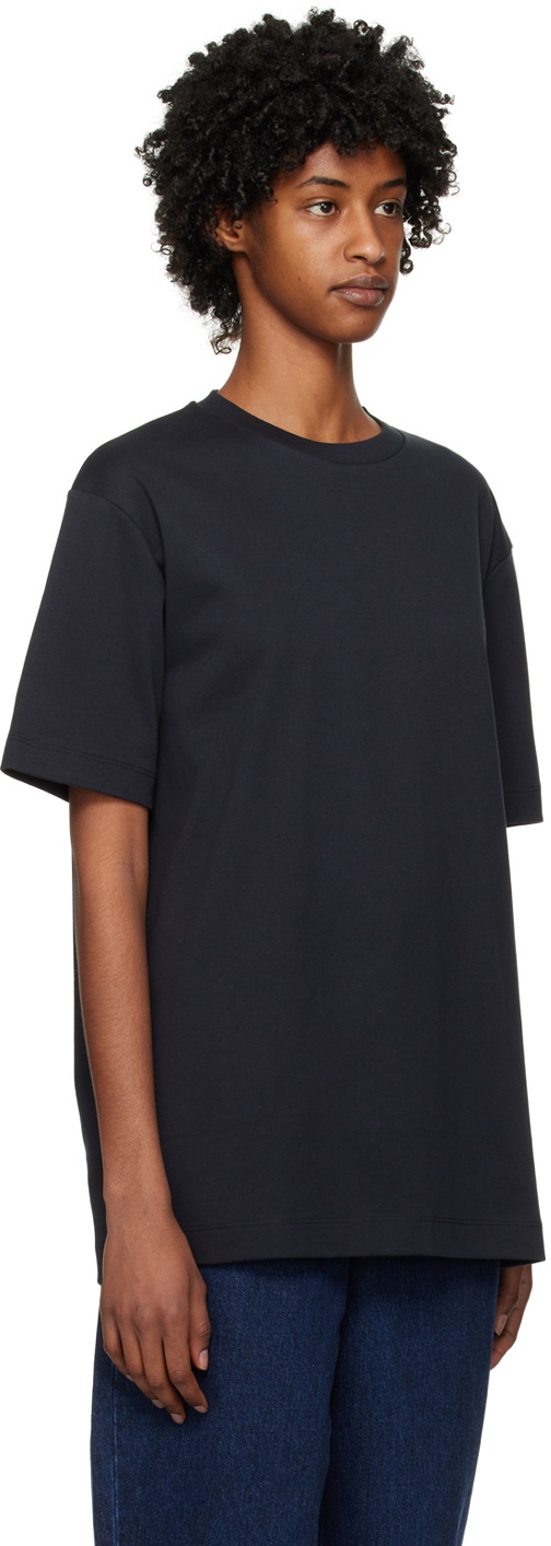 Sunspel Black Oversized T-Shirt