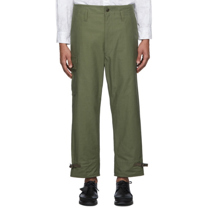 Photo: Junya Watanabe Green Military Cargo Pants