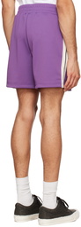 Palm Angels Purple Classic Track Shorts