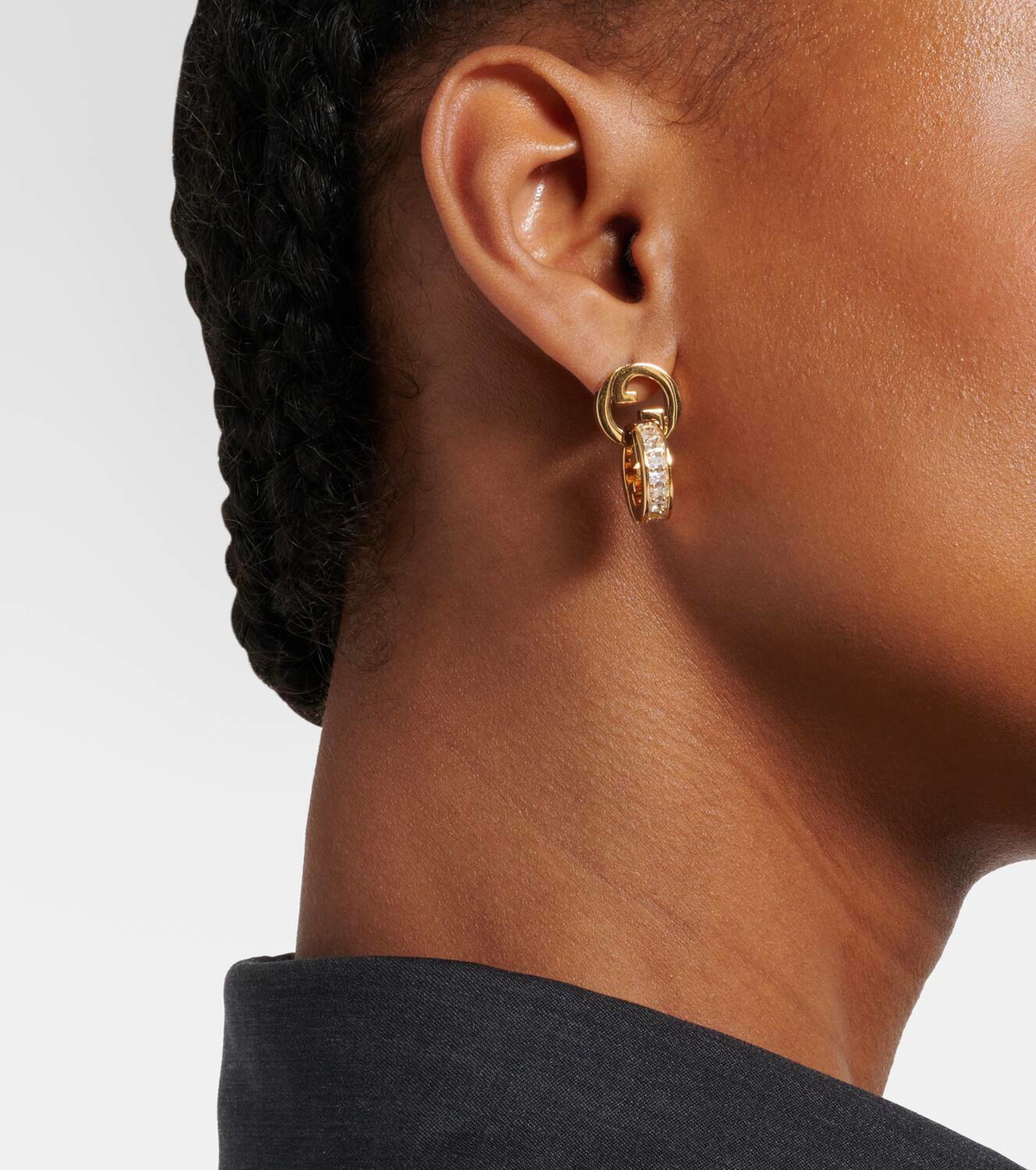Gucci Gucci Blondie embellished earrings