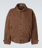 Auralee Suede blouson jacket