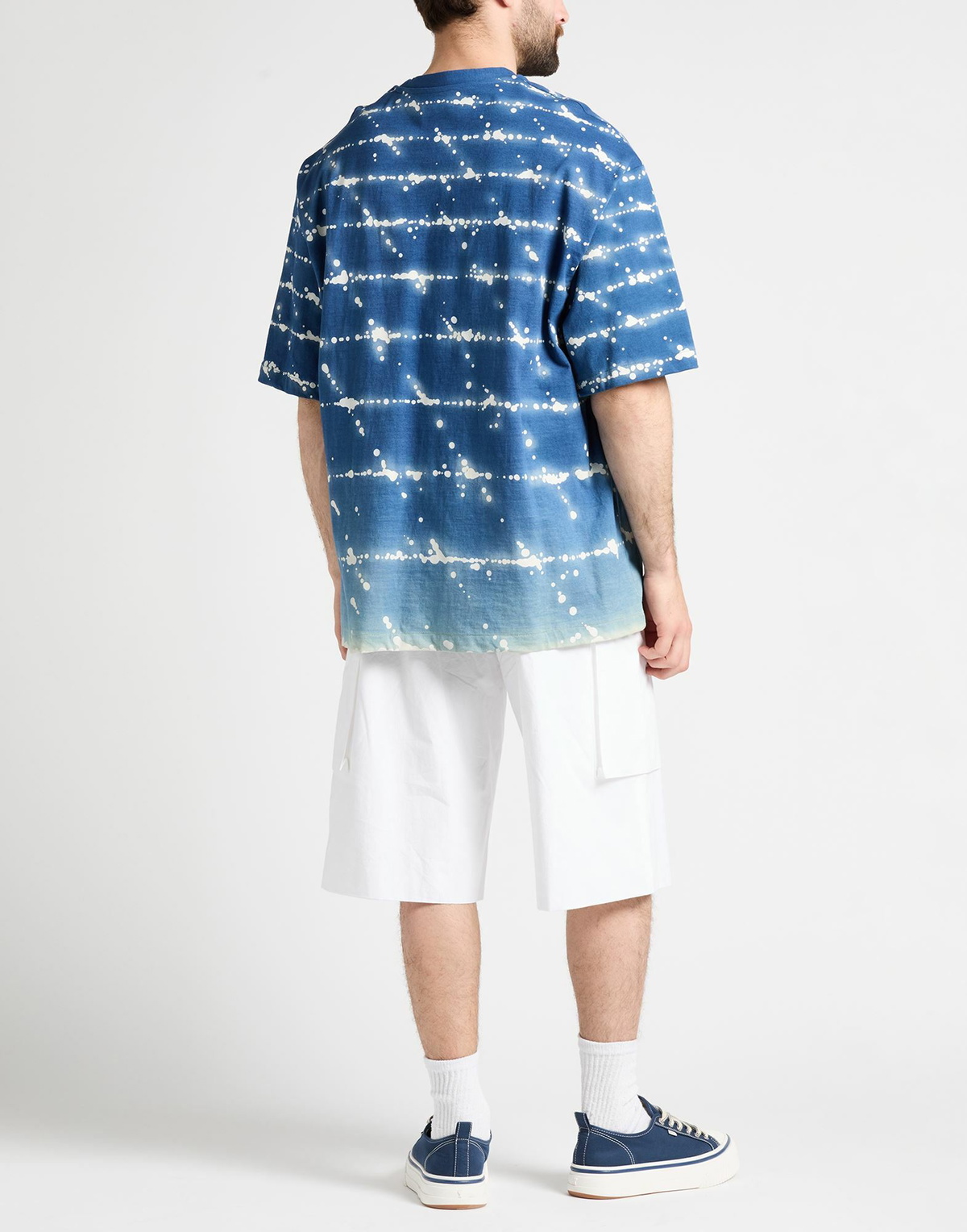 Jil Sander Mens T-shirt in Blue